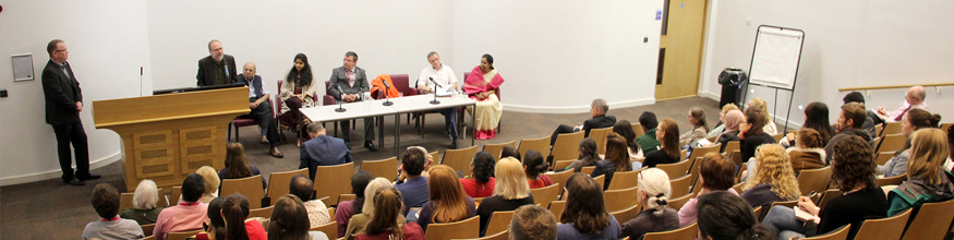 image of speaker delivering lecture